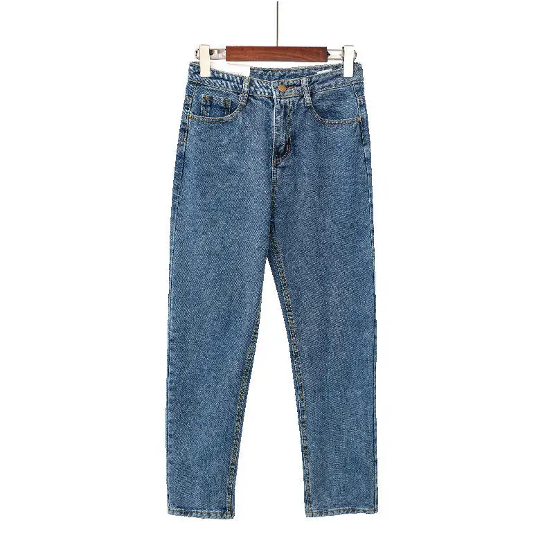 Spring Autumn Woman Denim Pants Women Loose Straight Denim Harem Pants Ladies Jeans Stretch High Waist Jeans HK383
Spring Autumn Woman Denim Pants Women Loose Straight Denim Harem Pants Ladies Jeans Stretch High Waist Jeans HK383