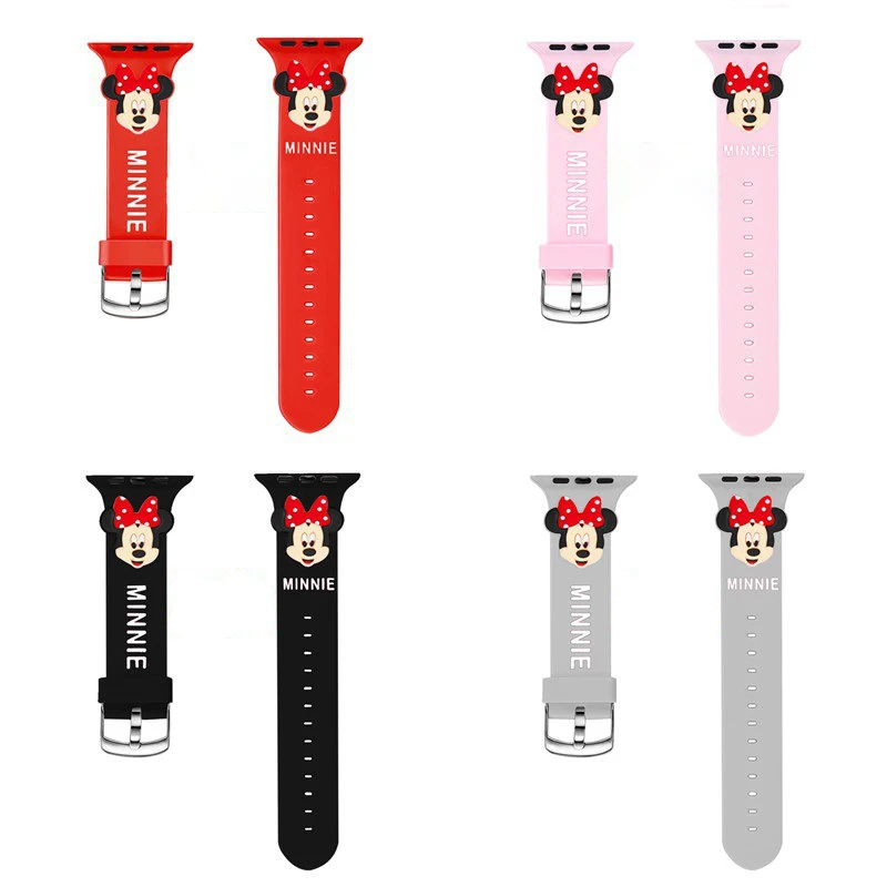 Ремешок для Apple IWatch Band 4, 5, силиконовый сменный Браслет для IWatch 1, 2, 3, 2021, Disney
Ремешок для Apple IWatch Band 4, 5, силиконовый сменный Браслет для IWatch 1, 2, 3, 2021, Disney