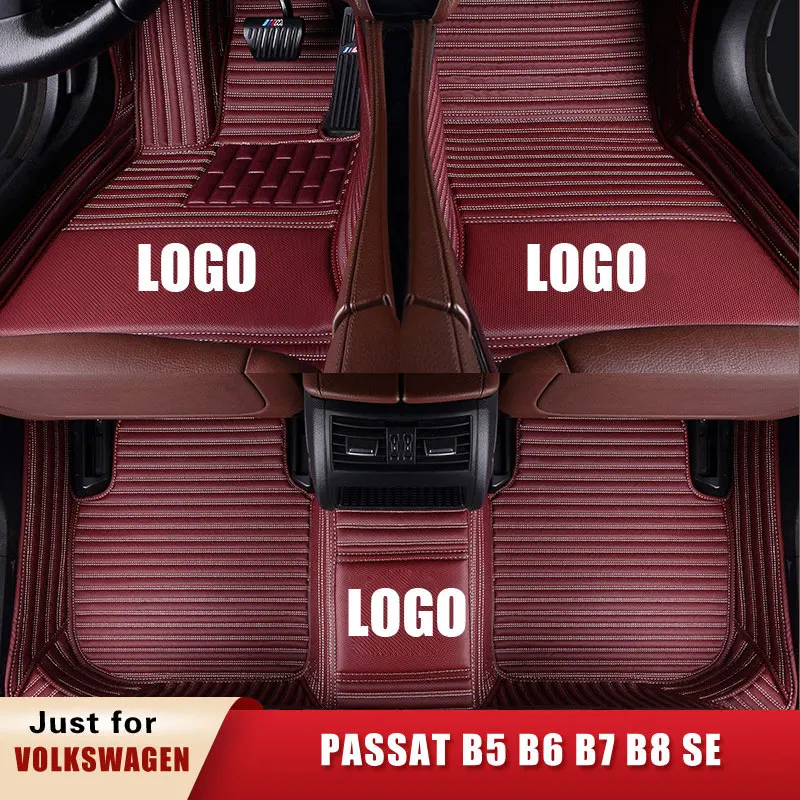 Автомобильные коврики на заказ для vw Volkswagen Passat B5 B6 B7 B8 SE estate Variant Alltrack CC купе салон