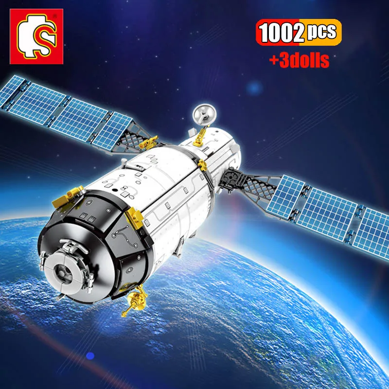 SEMBO 1002Pcs Creative Aerospace Culture Series Building Blocks Manned Space Test Platform DIY Assembling Toys Gifts For Boys
SEMBO 1002Pcs Creative Aerospace Culture Series Building Blocks Manned Space Test Platform DIY Assembling Toys Gifts For Boys