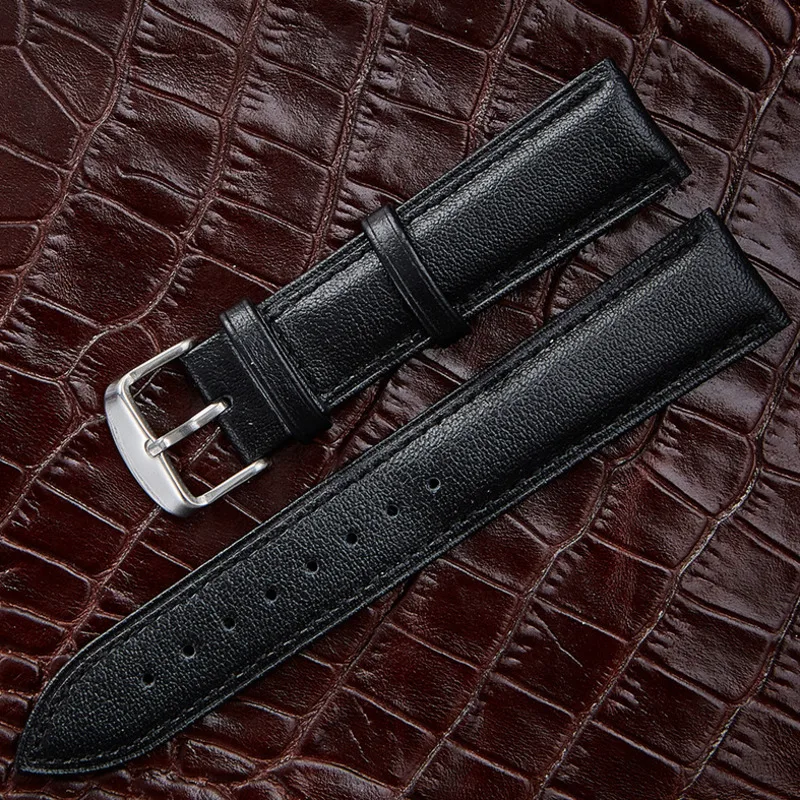 High Quality Leather Loop Strap Napa Pattern Wristbands 12mm 14mm 16mm 18mm 20mm 22mm 24mm Black Brown Replacement Bracelet Band
High Quality Leather Loop Strap Napa Pattern Wristbands 12mm 14mm 16mm 18mm 20mm 22mm 24mm Black Brown Replacement Bracelet Band