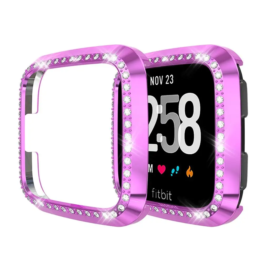Luxury Crystal Screen Protector Cover Protector Protector Watch Frame For Fitbit Versa/lite Smart Watch Accessories
Luxury Crystal Screen Protector Cover Protector Protector Watch Frame For Fitbit Versa/lite Smart Watch Accessories