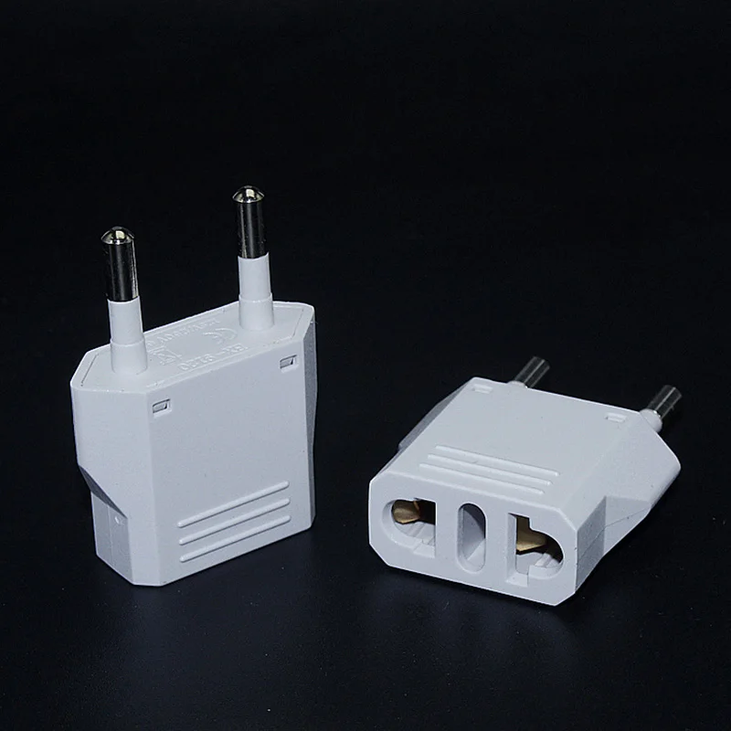EU Plug Adapter US To EU AC Power Plug Travel Converter Electrical Household European Adapter
EU Plug Adapter US To EU AC Power Plug Travel Converter Electrical Household European Adapter