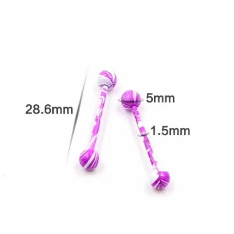 10PCS/lot Surgical Steel Glitter Tongue Piercing Ball Barbell Bar Tongue Ring Body Studs Piercing Jewelry Women Men Piercing
10PCS/lot Surgical Steel Glitter Tongue Piercing Ball Barbell Bar Tongue Ring Body Studs Piercing Jewelry Women Men Piercing