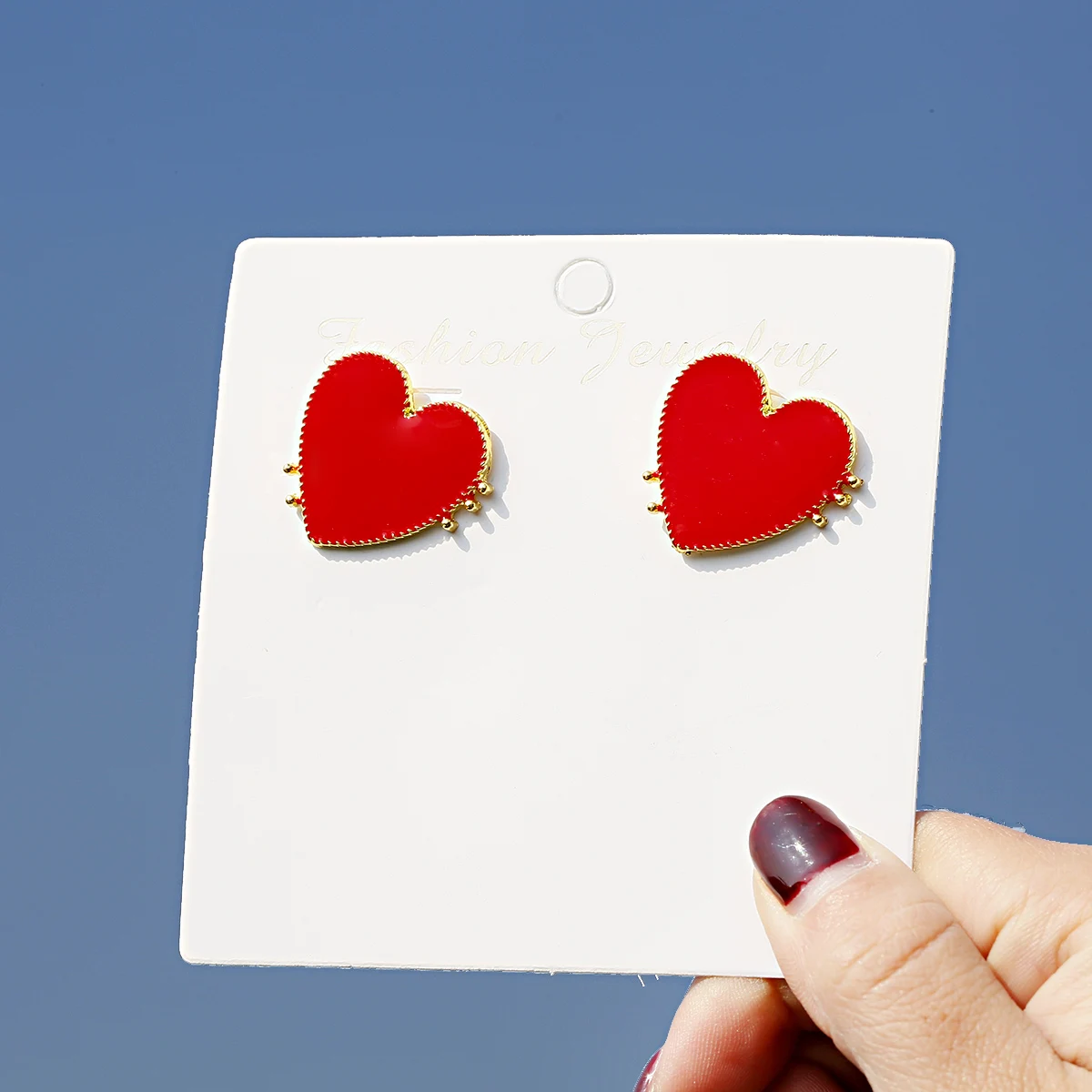 Fashion Love Earrings for Women Vintage Red Heart Geometric Dangle Earrings Jewelry Wedding Party Gift
Fashion Love Earrings for Women Vintage Red Heart Geometric Dangle Earrings Jewelry Wedding Party Gift
