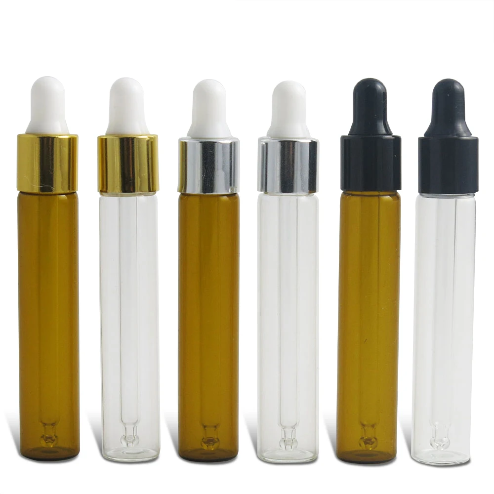 500 x 10ml Empty Clear Glass Essential Oil Dropper Vial Bottles 1/3oz Refillable Amber rubber pipette dropper Containers
500 x 10ml Empty Clear Glass Essential Oil Dropper Vial Bottles 1/3oz Refillable Amber rubber pipette dropper Containers