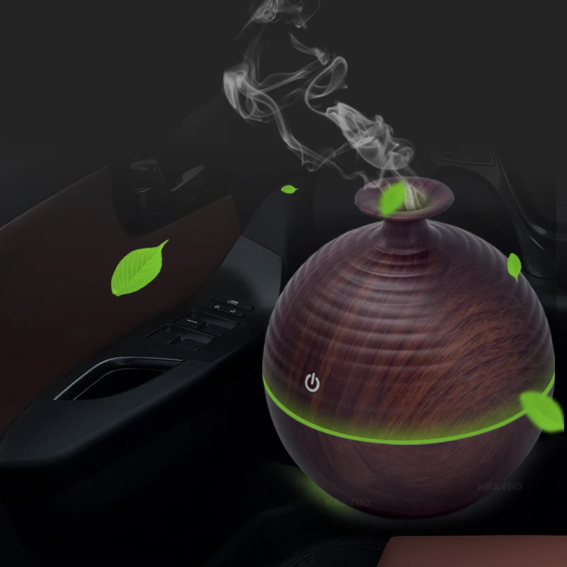 USB Evaporative Humidifie 130ml Aroma Diffuser Essential Oil Diffuser Aromatherapy mist maker with LED Light Wood grain
USB Evaporative Humidifie 130ml Aroma Diffuser Essential Oil Diffuser Aromatherapy mist maker with LED Light Wood grain