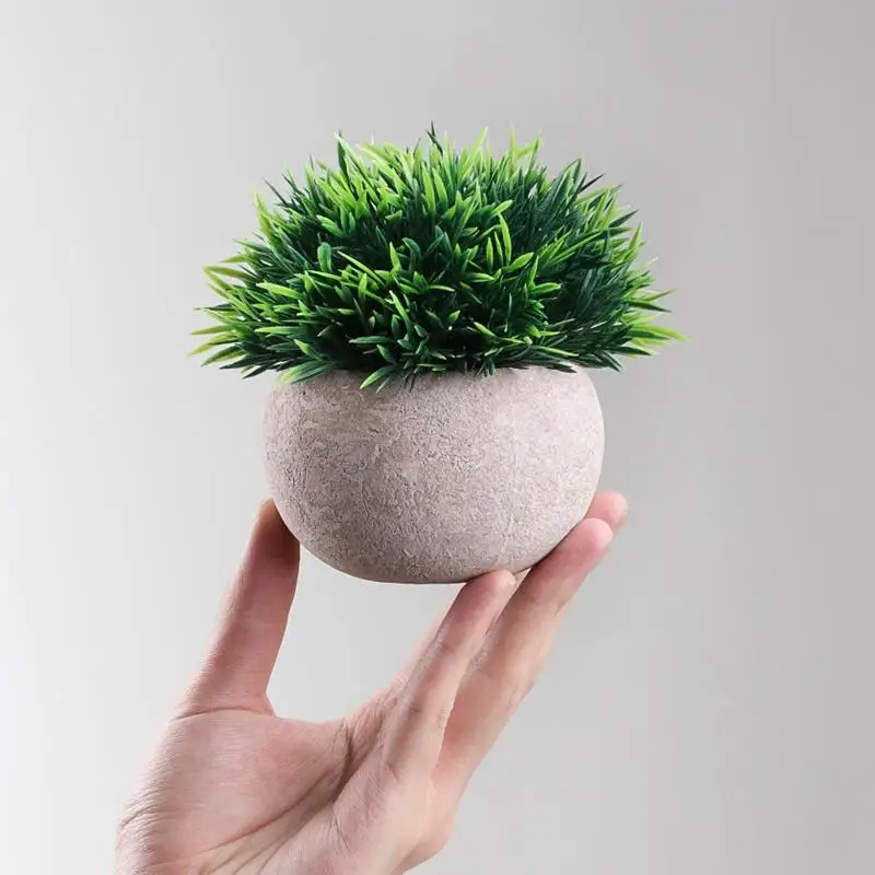 Artificial Plant Potted Lifelike Round Fake Greenery Plant Decorative Plastic Faux Plant Decor For Home Indoor Wedding Garden
Artificial Plant Potted Lifelike Round Fake Greenery Plant Decorative Plastic Faux Plant Decor For Home Indoor Wedding Garden