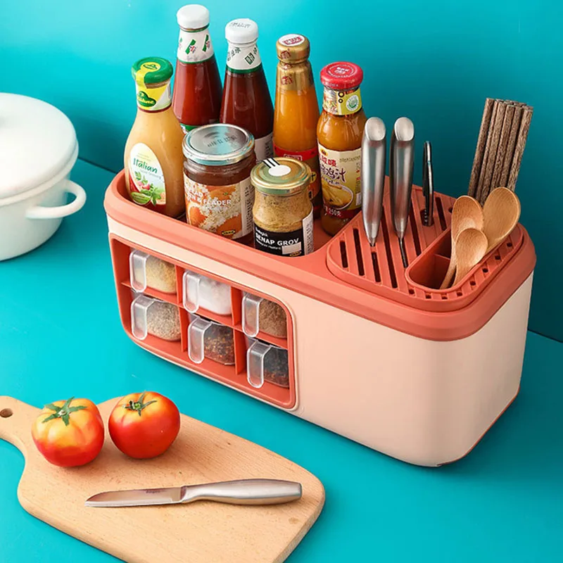 Контейнер для хранения приправ, кухонный инструмент, полка для хранения специй, держатель для ножей, полка для столовой посуды, ложки, конте...
Контейнер для хранения приправ, кухонный инструмент, полка для хранения специй, держатель для ножей, полка для столовой посуды, ложки, конте...