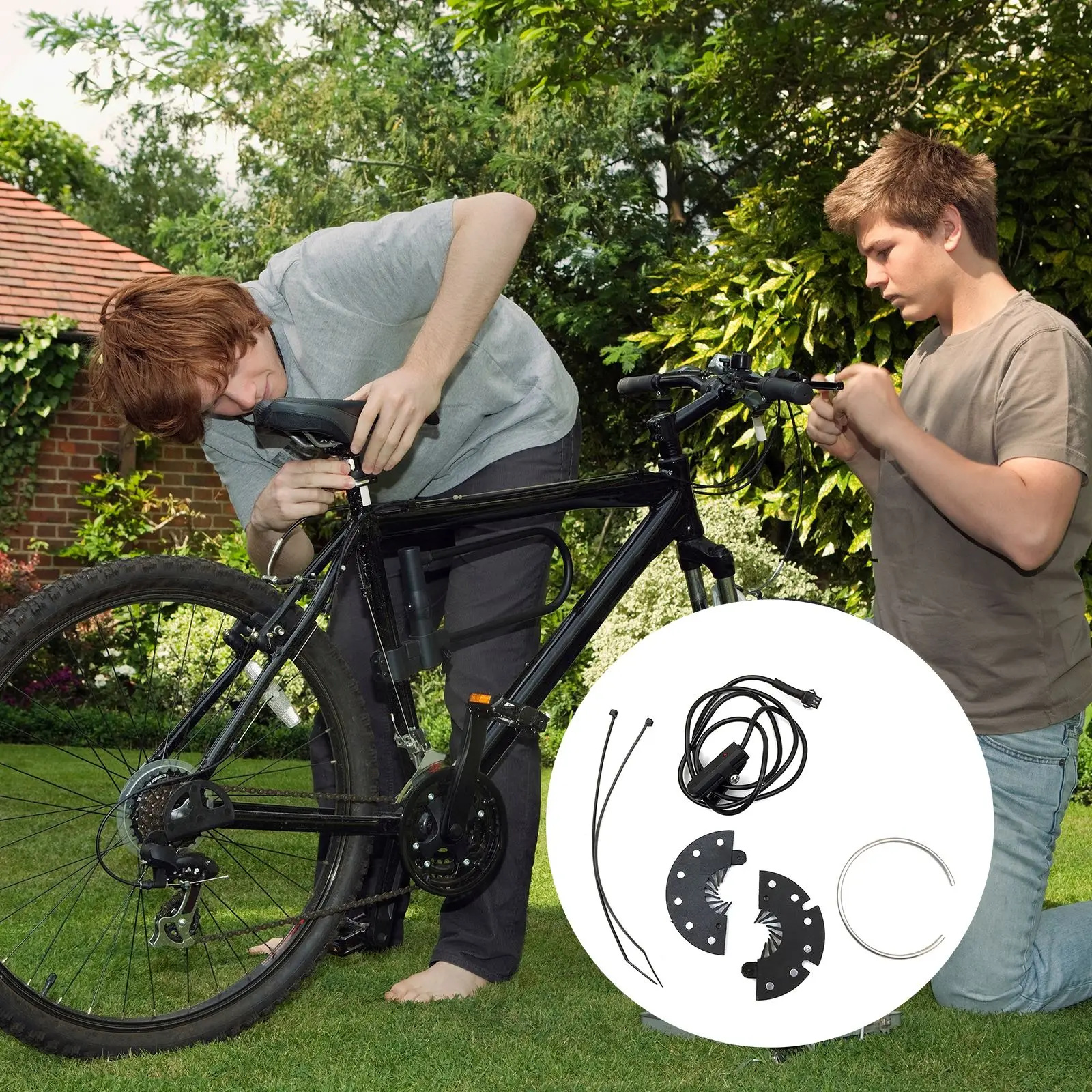 E-Bike PAS Pedal Assistant Sensor SM Interface 12 Magnets System Electric Bicycle DIY Part Induction Pedal Assistant Sensor
E-Bike PAS Pedal Assistant Sensor SM Interface 12 Magnets System Electric Bicycle DIY Part Induction Pedal Assistant Sensor