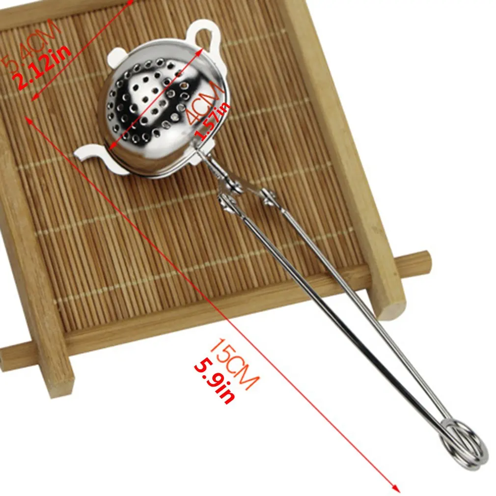 304 Stainless Steel Tea Leaker Creative Maker Herb Tea Strainer Corrosion-resistant Tea Filter Tools Supplies
304 Stainless Steel Tea Leaker Creative Maker Herb Tea Strainer Corrosion-resistant Tea Filter Tools Supplies