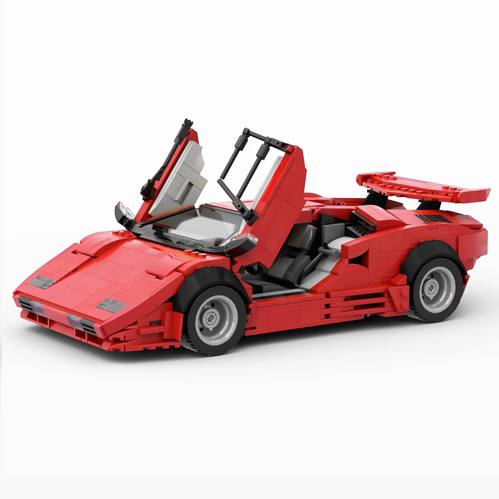 High-tech White Hypercar Super Racing Car City Racer Countachs QV Vehicle Expert Sets Model Building Blocks Kids Toys
High-tech White Hypercar Super Racing Car City Racer Countachs QV Vehicle Expert Sets Model Building Blocks Kids Toys