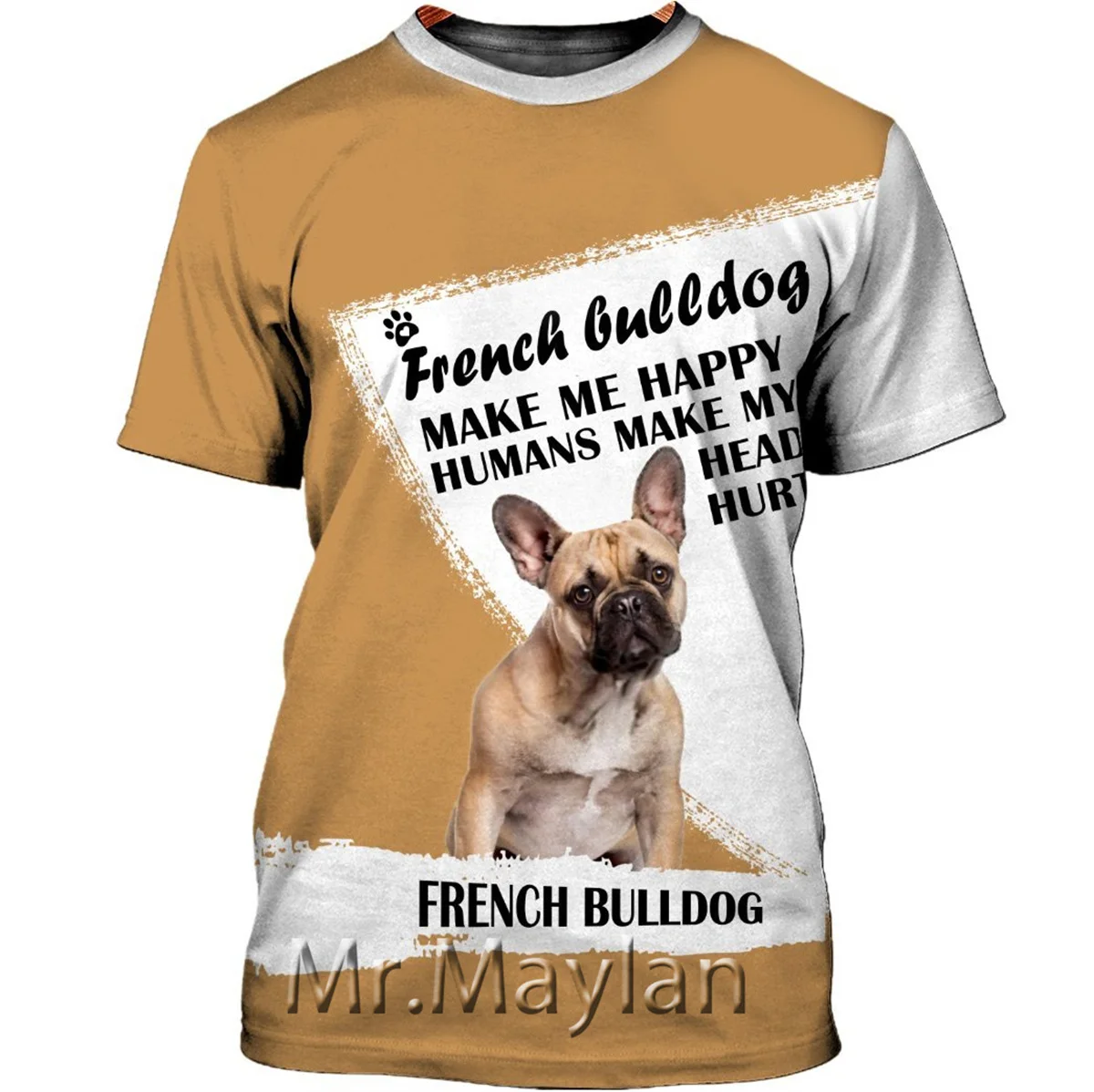 Unisex French-bulldog 3D Printed Sports Short-sleeved T-shirt Fashion Streetwear Oversized 5XL Anime Clothing Gym Clothing A-054
Unisex French-bulldog 3D Printed Sports Short-sleeved T-shirt Fashion Streetwear Oversized 5XL Anime Clothing Gym Clothing A-054