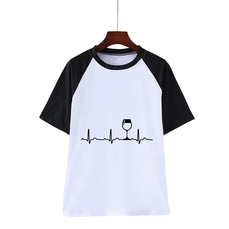 Creative interest in Europe and America women's T-shirt with short sleeves Keep comfortable soft joker reflux ecg wave model
Creative interest in Europe and America women's T-shirt with short sleeves Keep comfortable soft joker reflux ecg wave model