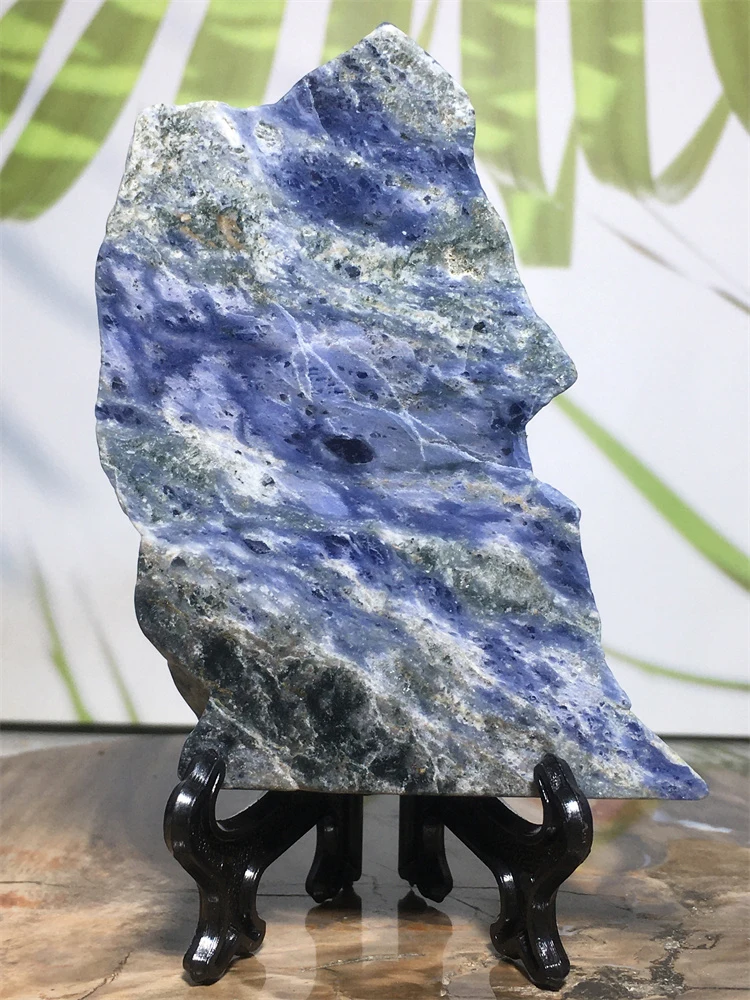 Natural Stone Blue Sodalite Crystal Quartz Sample Plank Feng Shui Healing Raw Rock Mineral Specimen Fashion Desk Decoration Gift
Natural Stone Blue Sodalite Crystal Quartz Sample Plank Feng Shui Healing Raw Rock Mineral Specimen Fashion Desk Decoration Gift
