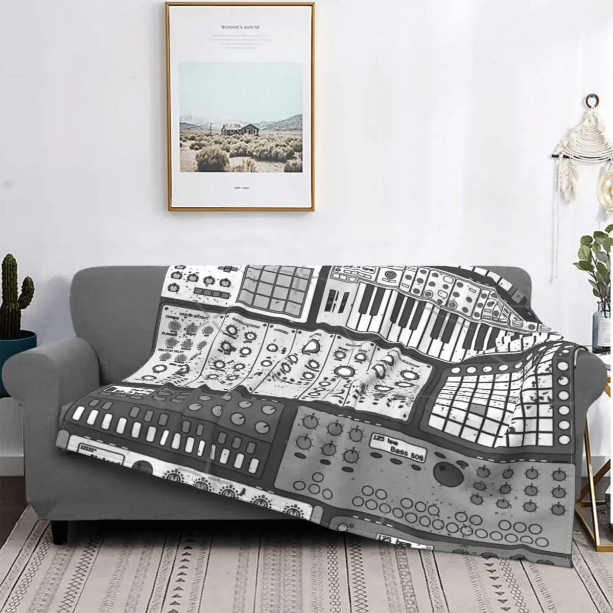 Manta de sintetizadores y música electrónica, a cuadros para cama colcha, cubierta de playa, manta de lana a cuadros en el sofá
Manta de sintetizadores y música electrónica, a cuadros para cama colcha, cubierta de playa, manta de lana a cuadros en el sofá