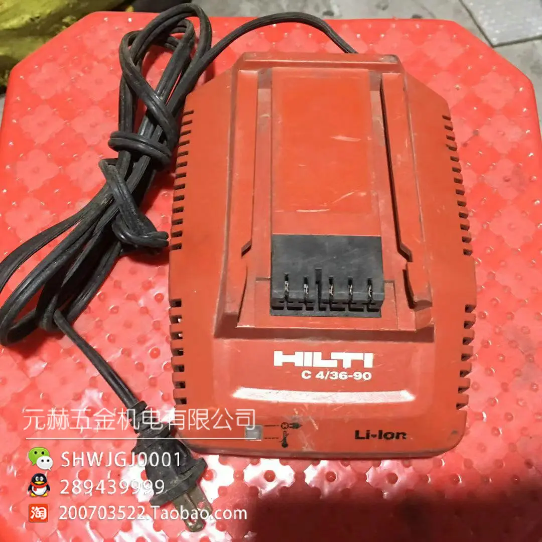 Подержанное Оригинальное HILTI C4/36 90 литиевое новое зарядное устройство 220 В 14,4-36 в
Подержанное Оригинальное HILTI C4/36 90 литиевое новое зарядное устройство 220 В 14,4-36 в