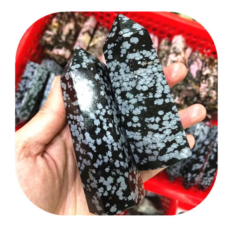 Beautiful Natural Snowflake Obsidian Point Tower Wand Energy Crystal Healing Specimen
Beautiful Natural Snowflake Obsidian Point Tower Wand Energy Crystal Healing Specimen
