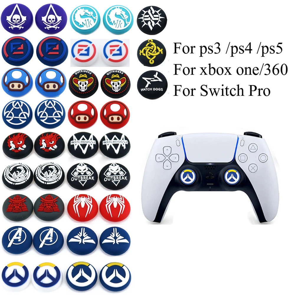 Thumb Stick Grip Cap Thumbstick Joystick Cover Case For Sony 5/4/3 PS5 PS4 PS3 Slim Xbox 360 NS Switch Pro Controller
Thumb Stick Grip Cap Thumbstick Joystick Cover Case For Sony 5/4/3 PS5 PS4 PS3 Slim Xbox 360 NS Switch Pro Controller