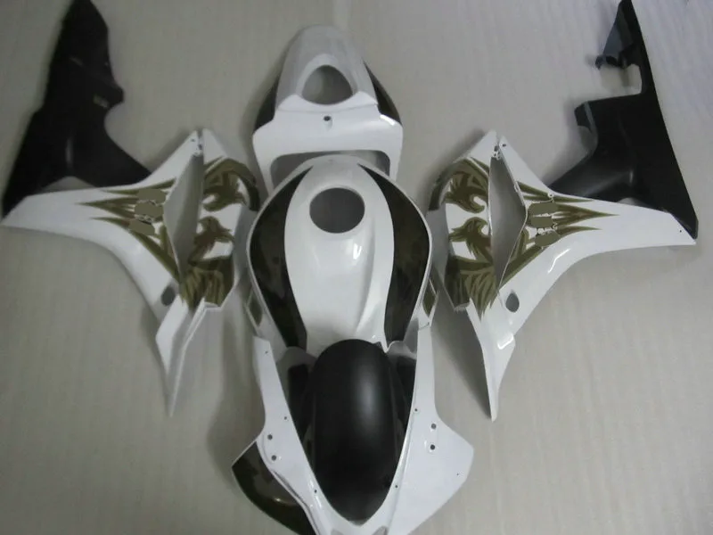 Комплект обтекателей для мотоцикла HONDA CBR600RR 07 08 CBR 600 RR F5 600RR 2007 2008 Phoenix белый черный