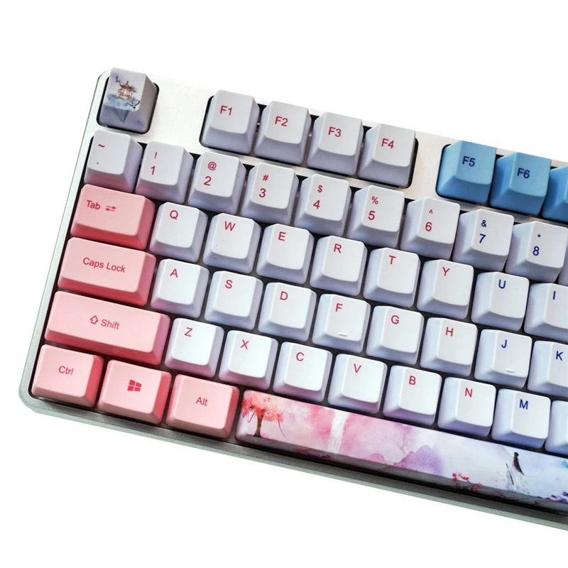 Sansheng III PBT Sublimation Keycap High Compatibility: GH60/64/68/84/87/104 Mechanical Keyboard Personality Animation
Sansheng III PBT Sublimation Keycap High Compatibility: GH60/64/68/84/87/104 Mechanical Keyboard Personality Animation