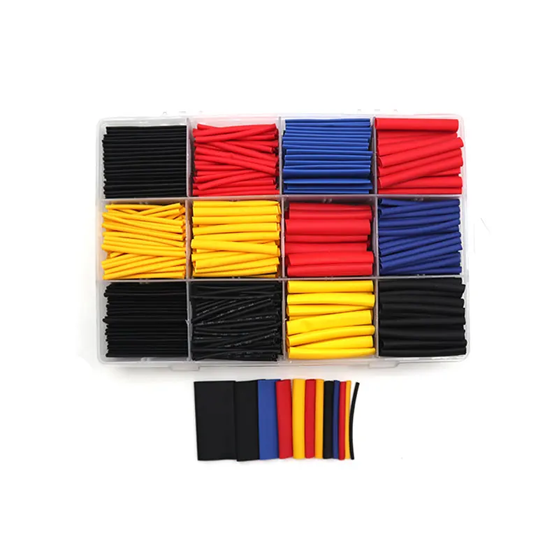 780pcs Heat shrinkable tube Kit Polyethylene Insulated Electrical Wire cable Thermoresistant sleeve Waterproof Shrinkage 2:1
780pcs Heat shrinkable tube Kit Polyethylene Insulated Electrical Wire cable Thermoresistant sleeve Waterproof Shrinkage 2:1