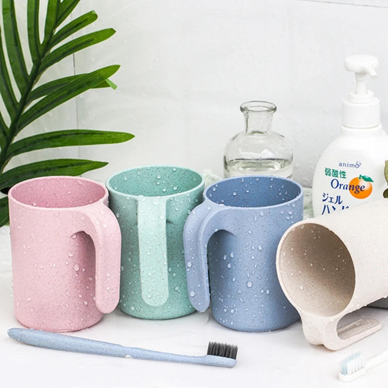 Pure Color Toothbrushing Cup With Handle Bathroom Mouthwash Cup Home Breakfast Milk Coffee Cup Simple Couple Tooth Jar Wash Cup
Pure Color Toothbrushing Cup With Handle Bathroom Mouthwash Cup Home Breakfast Milk Coffee Cup Simple Couple Tooth Jar Wash Cup
