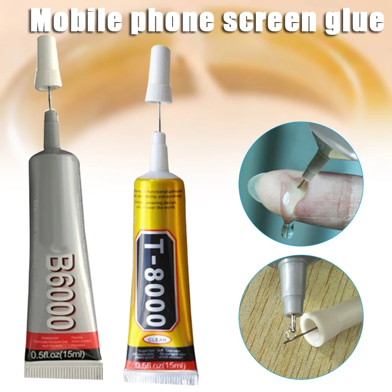 B6000 T8000 15ml Multi-Purpose Adhesive Glue Durable Mobile phone screen Glue frrg
B6000 T8000 15ml Multi-Purpose Adhesive Glue Durable Mobile phone screen Glue frrg