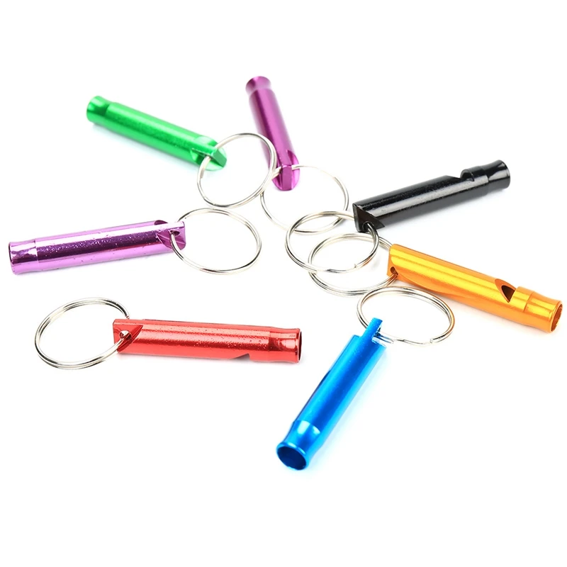 1Pc Outdoor Survival Whistle Aluminum Alloy Keychain Cheerleading Emergency Hiking Pet Dog Trainging Whistle With Keychain
1Pc Outdoor Survival Whistle Aluminum Alloy Keychain Cheerleading Emergency Hiking Pet Dog Trainging Whistle With Keychain