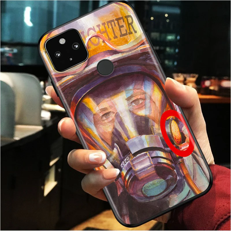 Firefighter Heroes Fireman Shockproof Cover for Google Pixel 5 4 4A XL 5G Black Phone Case Shell Soft Fundas Coque Capa
Firefighter Heroes Fireman Shockproof Cover for Google Pixel 5 4 4A XL 5G Black Phone Case Shell Soft Fundas Coque Capa