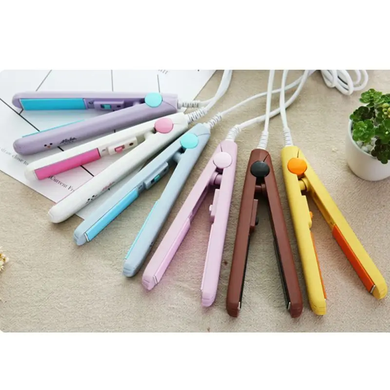Electronic Hair Straightener Curler Mini Ceramic Iron Flat Straightening Styling Tools 220V Home Travel
Electronic Hair Straightener Curler Mini Ceramic Iron Flat Straightening Styling Tools 220V Home Travel