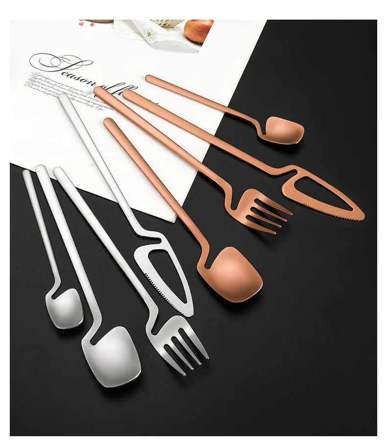 4Pcs Stainless Steel Cutlery Set Dinner Knife Fork Dinnerware Tableware Kitchen Accessories Knife Dessert Fork Spoons Set
4Pcs Stainless Steel Cutlery Set Dinner Knife Fork Dinnerware Tableware Kitchen Accessories Knife Dessert Fork Spoons Set