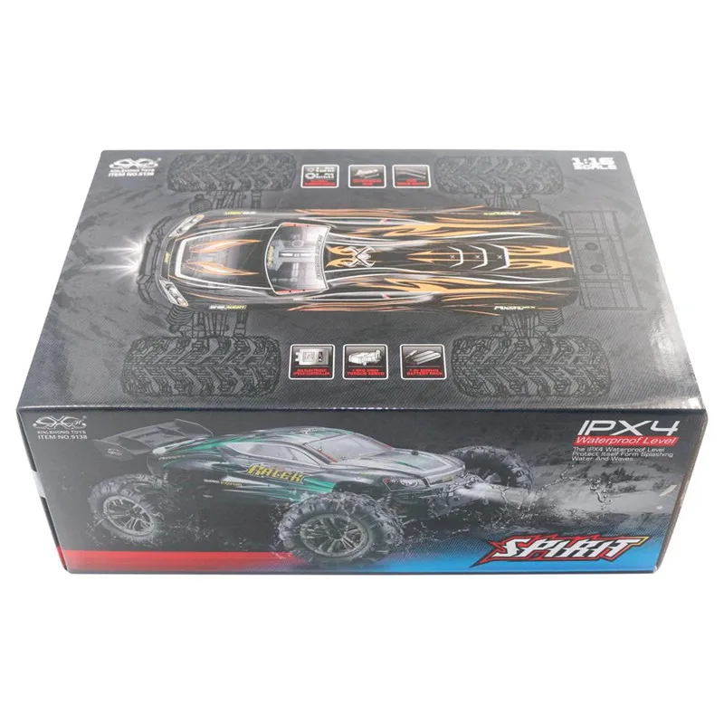 XINLEHONG 1/16 RC Car 4WD Brushed Motors Driving Desert Truck Drive Bigfoot Remote Control Car Model Off-Road Speed Vehicle Toy
XINLEHONG 1/16 RC Car 4WD Brushed Motors Driving Desert Truck Drive Bigfoot Remote Control Car Model Off-Road Speed Vehicle Toy