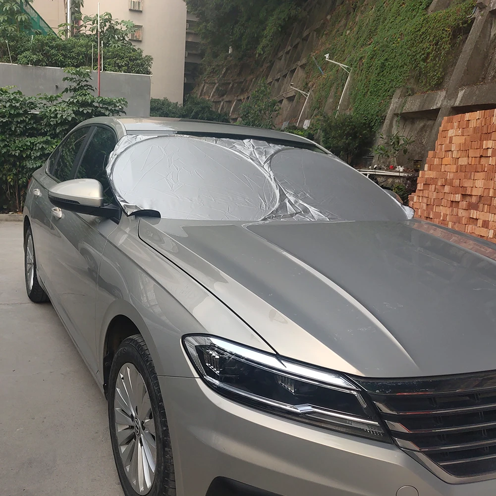Car Sunshade Sun Shade Front Rear Window Film Windshield Visor Cover UV Protect Reflector Car-styling Car Accessories
Car Sunshade Sun Shade Front Rear Window Film Windshield Visor Cover UV Protect Reflector Car-styling Car Accessories
