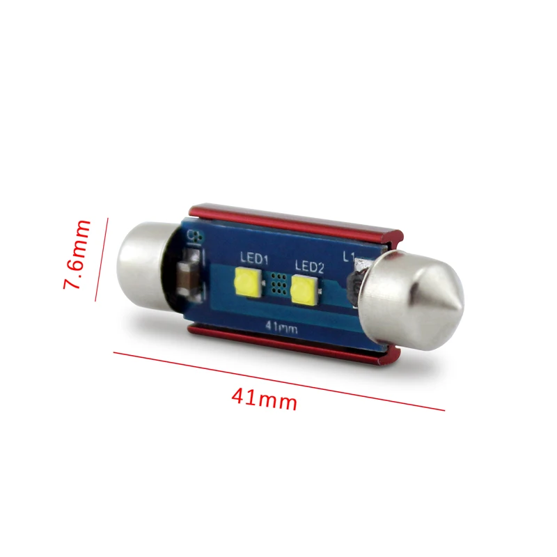 10PCS Festoon High Power LED Car Interior Kit Car Roof light Dome Light Reading light DC 12V 6000K White Color No Error Message 
10PCS Festoon High Power LED Car Interior Kit Car Roof light Dome Light Reading light DC 12V 6000K White Color No Error Message