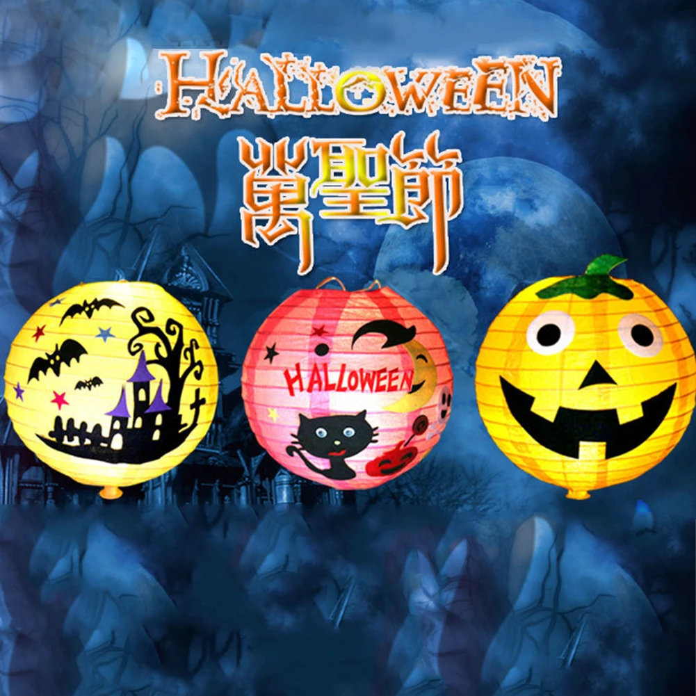 Decorations LED Light Luminous Halloween Props Atmosphere Portable Party Bar DIY Outdoor Indoor Children Hanging Pumpkin Lantern
Decorations LED Light Luminous Halloween Props Atmosphere Portable Party Bar DIY Outdoor Indoor Children Hanging Pumpkin Lantern