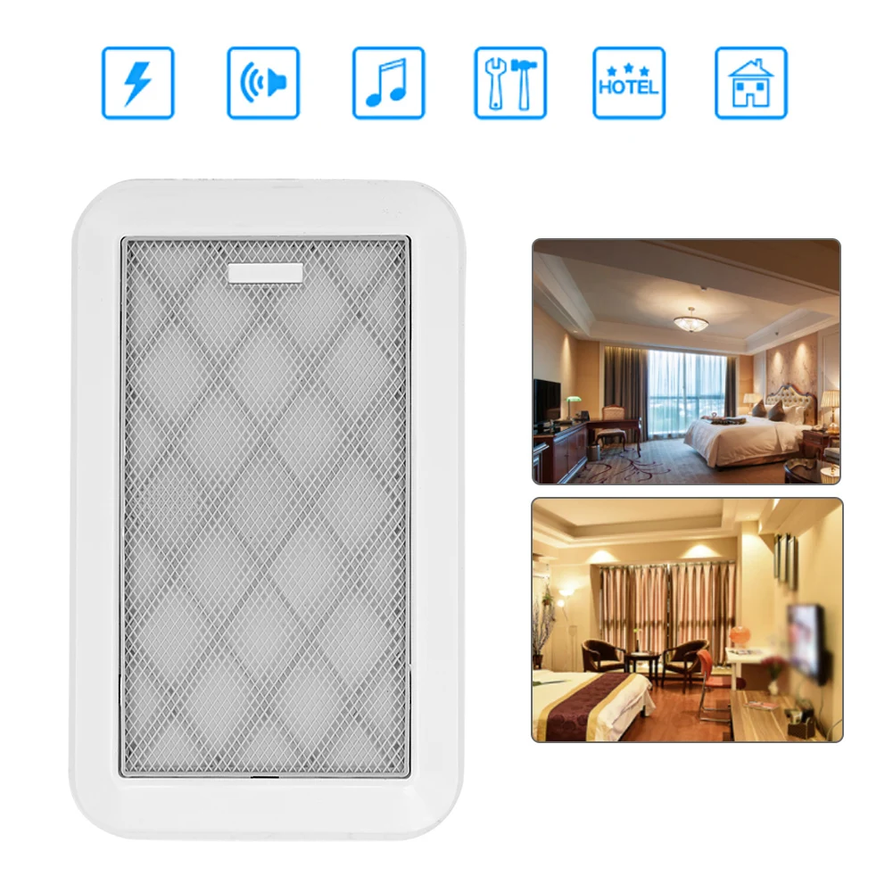 New 85-90db loud doorbell chime Wired Doorbell Mechanical Welcome Door Bell for Home Office Hotel Access Control System(220V )
New 85-90db loud doorbell chime Wired Doorbell Mechanical Welcome Door Bell for Home Office Hotel Access Control System(220V )