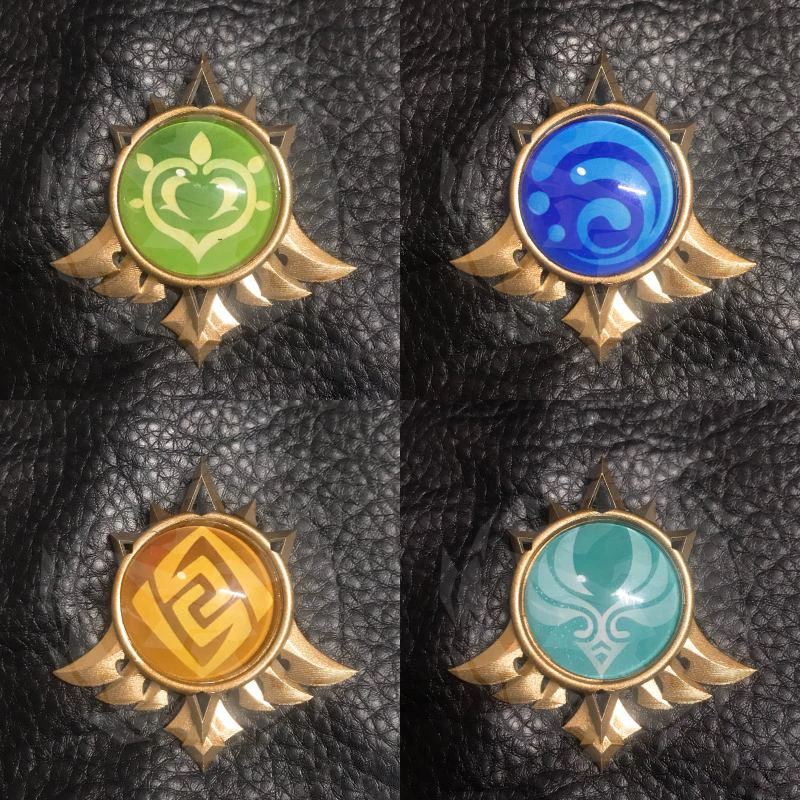 Eyes Of God Genshin Impact Cosplay Badges Anime Kawaii Costumes Accessories Pins Brooches
Eyes Of God Genshin Impact Cosplay Badges Anime Kawaii Costumes Accessories Pins Brooches