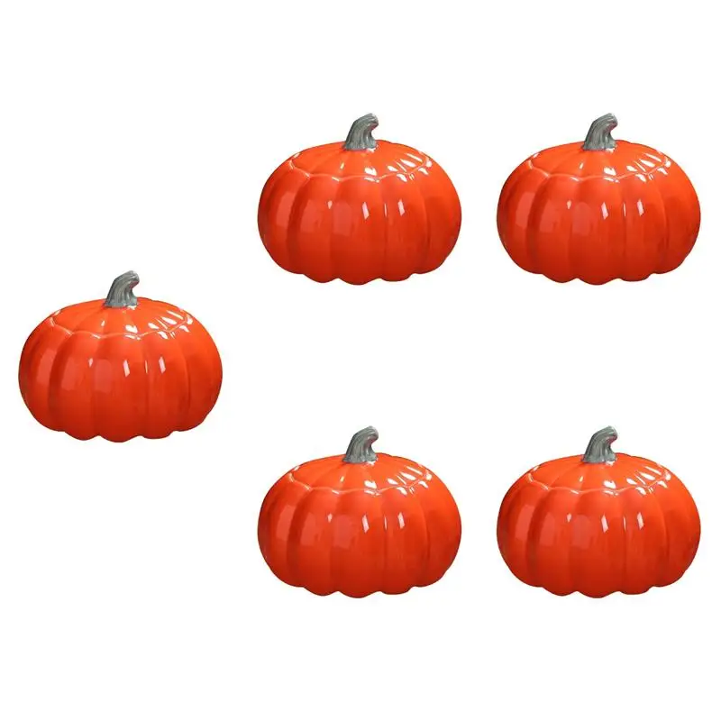 5 pcs Kitchen Gift Packaging High Simulation Pumpkin Shaped Ceramic Storage Jar 
5 pcs Kitchen Gift Packaging High Simulation Pumpkin Shaped Ceramic Storage Jar