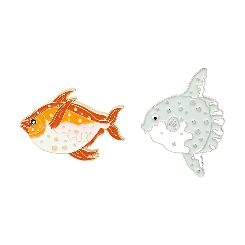 Cute Little Fish Brooch Lapel Pins Fashion Sea Animal Cartoon Goldfish Tropical Fish Brooch Pin Enamel Pins Backpack Badge
Cute Little Fish Brooch Lapel Pins Fashion Sea Animal Cartoon Goldfish Tropical Fish Brooch Pin Enamel Pins Backpack Badge