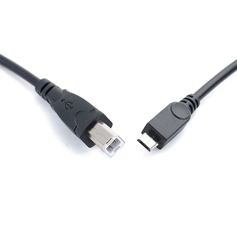 Micro USB к Type B принтер Android телефон ПК принтеру Кабель для принтера сканер midi