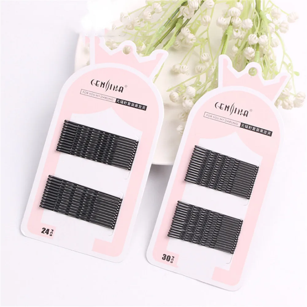 24/30 Pcs/set BLACK Invisible Hair Clips Flat Wave Curve Top BB Pins Grips Salon Barrette Hair Accessories For Kid Women Hair Cl
24/30 Pcs/set BLACK Invisible Hair Clips Flat Wave Curve Top BB Pins Grips Salon Barrette Hair Accessories For Kid Women Hair Cl