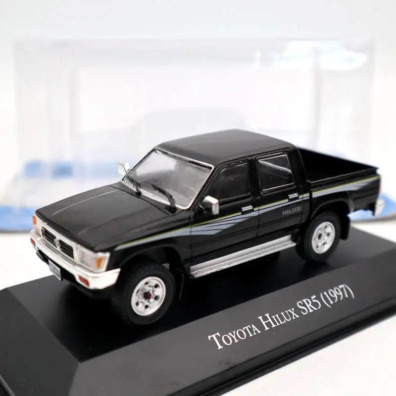 1:43 IXO для T ~ ota Hilux SR5 1997 коллекция черных литых моделей захвата коллекционные