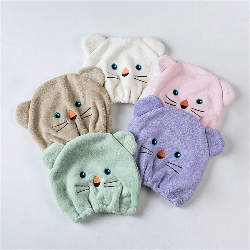 Bear Hair Cap Cute Cartoon Shower Cap Children Hair Cap Magic Microfiber Hair Fast Drying Dryer Towel Thickened Microfiber
Bear Hair Cap Cute Cartoon Shower Cap Children Hair Cap Magic Microfiber Hair Fast Drying Dryer Towel Thickened Microfiber