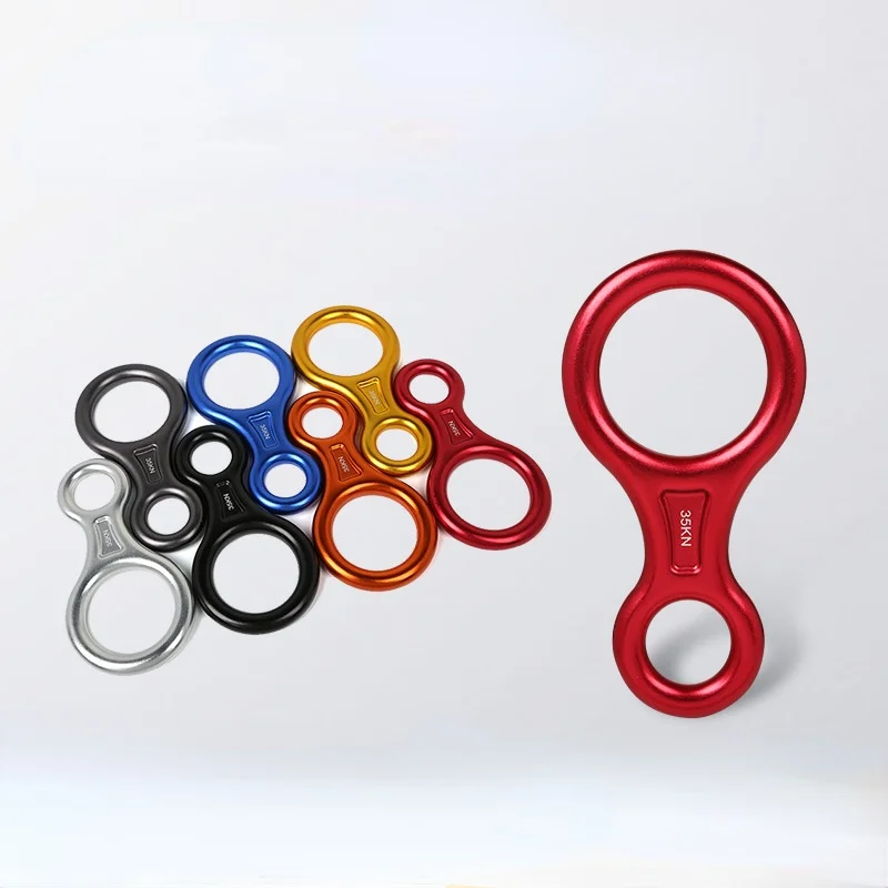 Mountaineering Figure Ring Small Climbing Descender 8 Word Downhill Equipment for Family Outdoor Camping Accessories
Mountaineering Figure Ring Small Climbing Descender 8 Word Downhill Equipment for Family Outdoor Camping Accessories