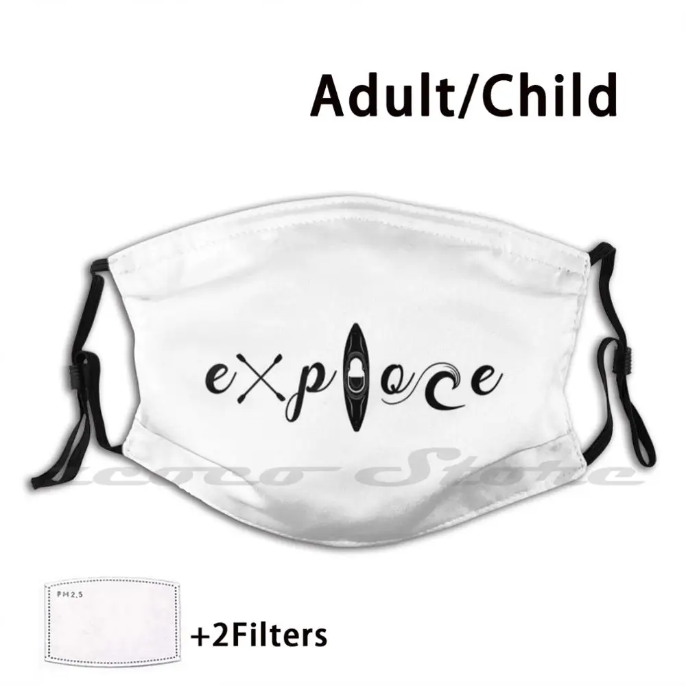 Explore Kayaking For Kayak Lovers Mask Cloth Washable DIY Filter Pm2.5 Adult Kids Kayak Kayaking Kayaker Kayak Women Kayak Men
Explore Kayaking For Kayak Lovers Mask Cloth Washable DIY Filter Pm2.5 Adult Kids Kayak Kayaking Kayaker Kayak Women Kayak Men