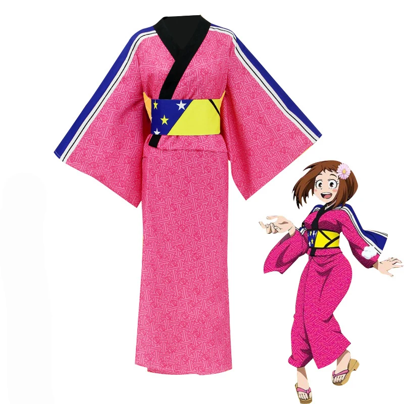 Anime Comic My Hero Academia Cosplay Costumes OCHACO URARAKA Cosplay Costume Uniforms Clothes Suits Kimonos Dresses Long Wears
Anime Comic My Hero Academia Cosplay Costumes OCHACO URARAKA Cosplay Costume Uniforms Clothes Suits Kimonos Dresses Long Wears