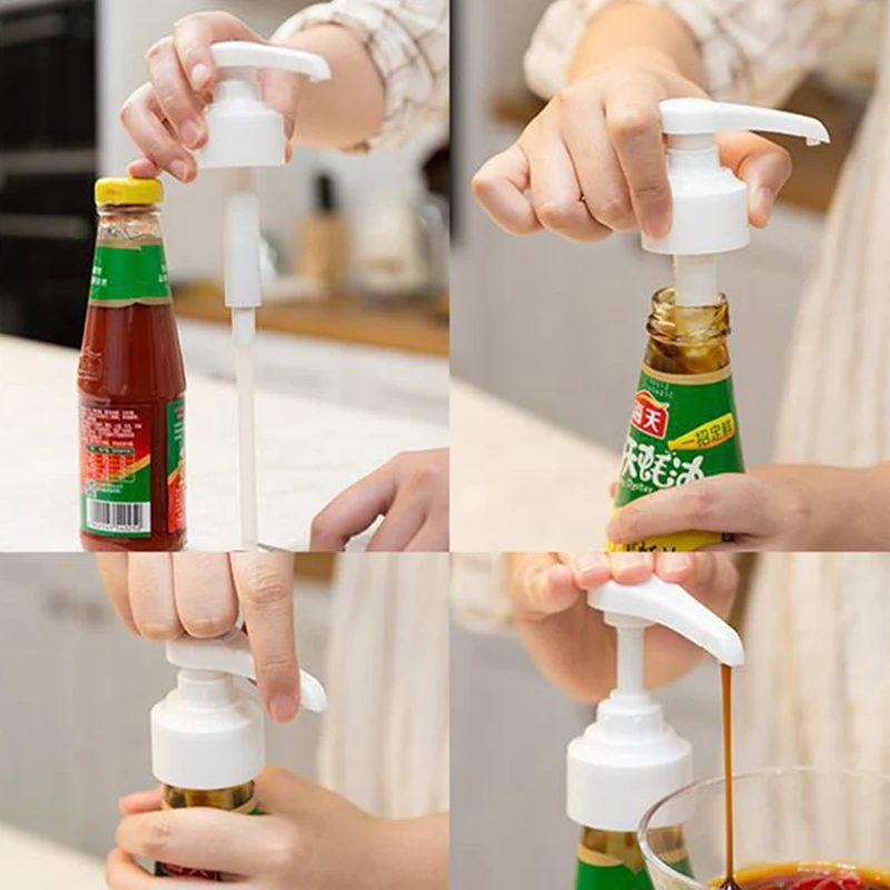 Syrup Bottle Nozzle Pressure Oil Sprayer Household Oyster Sauce Plastic Pump Push-type Tools Kitchen Accessories Supplies
Syrup Bottle Nozzle Pressure Oil Sprayer Household Oyster Sauce Plastic Pump Push-type Tools Kitchen Accessories Supplies