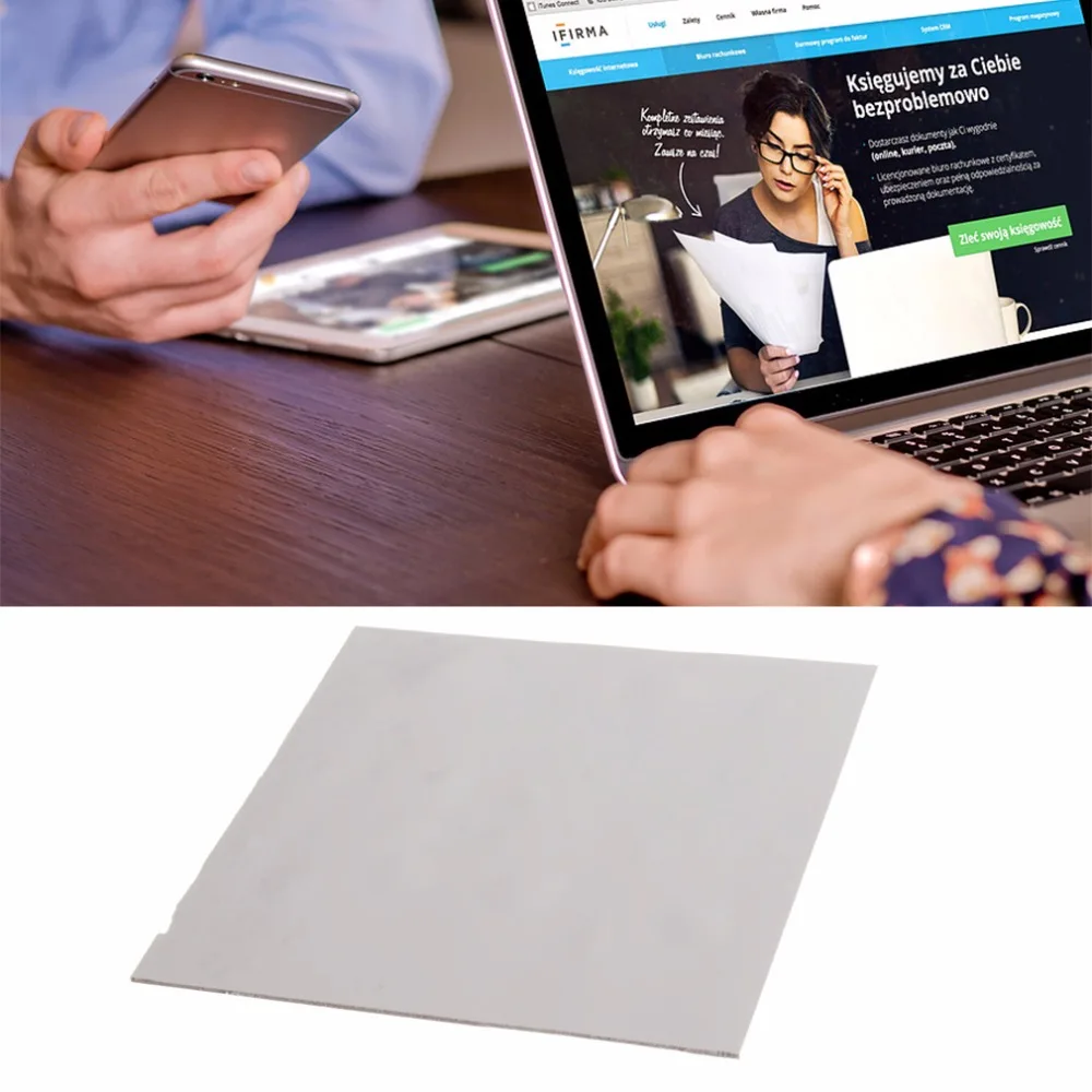 100mmx100mmx1mm GPU CPU Heatsink Cooling Thermal Conductive Silicone Pad for Graphic Cards Chips Bridge Memory Chipset IC
100mmx100mmx1mm GPU CPU Heatsink Cooling Thermal Conductive Silicone Pad for Graphic Cards Chips Bridge Memory Chipset IC
