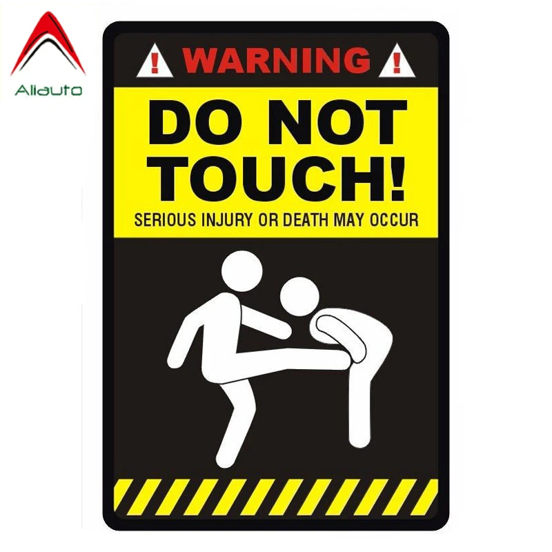 Aliauto Funny Retro-reflective Car Sticker Warning Do Not Touch Accessories Personality Sunscreen Decals PVC,14cm*10cm
Aliauto Funny Retro-reflective Car Sticker Warning Do Not Touch Accessories Personality Sunscreen Decals PVC,14cm*10cm